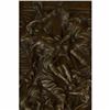 Image 3 : Inspiring Bronze Sculpture The Descent from the Cross Wall Mount Christ Figure