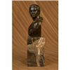 Image 3 : Caesar Vatican Art Portrait Bust Bookend Elegant Bronze Marble Statue Bookshelf