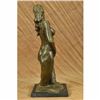Image 4 : Signed Original Abstract Modern Art Female Torso Bronze Sculpture Marble Statue