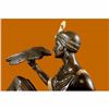 Image 5 : Impressive Art Deco bronze nude with Bird by Joe Descomps 1920 Style Home Decor