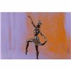 Image 5 : VINTAGE LARGE ART DECO DANCER BALLERINA BRONZE SCULPTURE SIGNED FIGURE HOME DECO