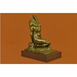 Signed Gennarelli Nude Female Bronze Sculpture Masterpiece Figurine Figure Sale