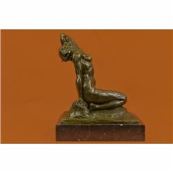 Art Deco Nude Female by Gennarelli Bronze Home Decor Decoration Sculpture Sale