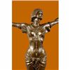 Image 5 : Signed original French Artesian Jean Patoue Free Air Dancer Bronze Sculpture Art