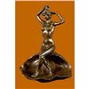 Image 1 : Signed Brines Hand Crafted Jewelry Tray Bronze Sculpture Statue Figurine Decor