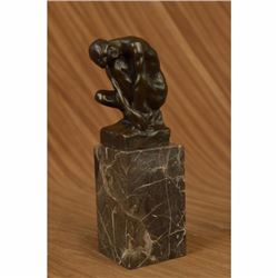ART DECO MUSCULAR NUDE MAN BRONZE SCULPTURE FIGURE LARGE STATUE FIGURINE FIGURE