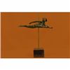 Image 1 : Rhythmic Gymnast Olympic Memorabilia by Vitaleh Bronze Sculpture Hotcast Statue