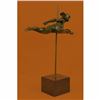Image 4 : Rhythmic Gymnast Olympic Memorabilia by Vitaleh Bronze Sculpture Hotcast Statue
