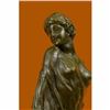 Image 5 : Signed Original Aldo Vitaleh 1920 Style Model Bronze Sculpture Marble Statue Art