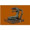 Image 2 : Limited Edition Hot Cast Zombie Multi Color Patina Bronze Sculpture Sale Figure