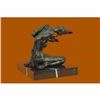 Image 3 : Limited Edition Hot Cast Zombie Multi Color Patina Bronze Sculpture Sale Figure