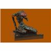 Image 4 : Limited Edition Hot Cast Zombie Multi Color Patina Bronze Sculpture Sale Figure