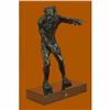 Image 2 : Devil Holding His Phallus Bronze Sculpture Limited Edition Marble Base Figurine