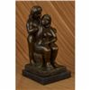 Image 1 : Signed Botero Two Nude Couple Bronze Sculpture Abstract Mid Century Figurine Art