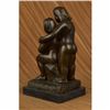 Image 4 : Signed Botero Two Nude Couple Bronze Sculpture Abstract Mid Century Figurine Art