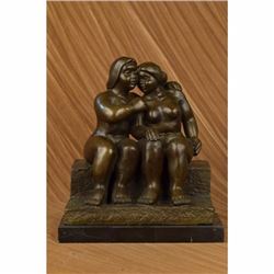 Botero Figurative Abstract Art Sensual Nude Female  Male Bronze Marble Statue