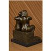 Image 3 : Signed Botero Lesbian Couple Abstract Modern Art Sculpture Marble Statue Figure