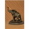 Image 4 : Signed Bugatti Laughing Elephant Symbol of Luck Bronze Sculpture Statue