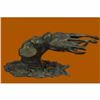Image 5 : Hot Cast Wall Mount Hound Dog With Rabbit Bronze Sculpture Statue Figurine Decor