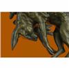 Image 6 : Hot Cast Wall Mount Hound Dog With Rabbit Bronze Sculpture Statue Figurine Decor