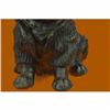 Image 6 : Cute Chihuahua Dog in Hooded Sweater Bronze Sculpture Figurine Statue Hot Cast