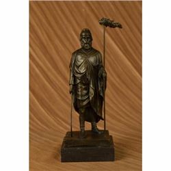 Greek God Saturn Holding Scythe Bronze Sculpture Hot Cast Figurine Figure Decor