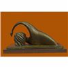 Image 3 : Signed Original Limited Edition 11/30 Abstract Female Bronze Sculpture Figurine