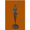 Image 1 : 16 Original Signed Milo Well Trained Ballerina Bronze Statue Sculpture