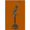 Image 2 : 16 Original Signed Milo Well Trained Ballerina Bronze Statue Sculpture