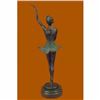 Image 3 : 16 Original Signed Milo Well Trained Ballerina Bronze Statue Sculpture