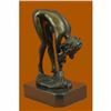 Image 3 : SIGN ORIGINAL VITALEH CLASSIC PIN UP GIRL BRONZE SCULPTURE NUDE STATUE FIGURINE