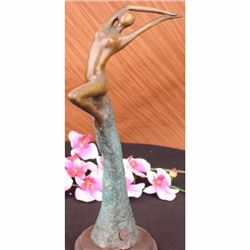 14 Aldo Vitaleh Nude sexy girl Bronze Statue Sculpture