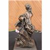 Image 4 : Signed Milo Leda and the Swan Greek Mythology Bronze Sculpture Statue Figure Art
