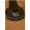 Image 6 : Our Blessed Mother Virgin Mary Praying Bronze Sculpture Marble Base Statue Decor