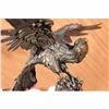 Image 5 : EAGLE ON WAVES REAL 100% BRONZE STATUE/SCULPTURE/FIGURINE FIGURE ART DECO