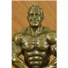 Image 5 : Collectible Lou Ferrigno Incredible Hulk Trophy Sport Body Building Bronze Decor