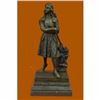 Image 1 : Signed Fremiet French Artisan Tribute to Joan of Arc Bronze Sculpture Statue Art