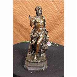 Art Bronze Sculpture Statue Figure Bible Jesus Large Figurine