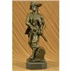 Image 2 : Signed Original Pirate With Jewelry Chest and Sword Bronze Sculpture Statue Gift