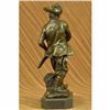 Image 4 : Signed Original Pirate With Jewelry Chest and Sword Bronze Sculpture Statue Gift