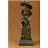 Image 2 : Just Like Papa by Renown Artist Milo Western Cowboy Boy Bronze Sculpture Decor