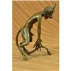Image 1 : Satyr Chasing Nymph Original Vienna Bronze Collector Edition Sculpture Statue