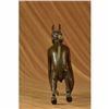 Image 4 : Collector Edition Signed Satyr Faun Devil Devilish Bronze Sculpture Figure
