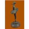 Image 4 : COLLECTIBLE BRONZE SCULPTURE STATUE Dancers 10 Tall Classical Dancer Ballerina