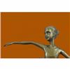 Image 5 : COLLECTIBLE BRONZE SCULPTURE STATUE Dancers 10 Tall Classical Dancer Ballerina