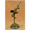Image 3 : BALLERINA BRONZE STATUE FIGURE FIGURINE SCULPTURE BALLET DANCER HOT CAST FIGURE