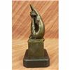 Image 3 : Signed Original Patoue French artist Sitting Woman Bronze Sculpture Statue Decor