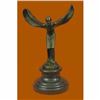 Image 1 : MASCOT-SPIRIT OF FABULOUS ROLLS-ROYCE ECSTASY,BRONZE STATUE, SCULPTURE FIGURINE