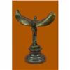 Image 3 : MASCOT-SPIRIT OF FABULOUS ROLLS-ROYCE ECSTASY,BRONZE STATUE, SCULPTURE FIGURINE