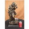 Image 2 : SIGNED VALLI JUDAS WITH LION JESUS CRUCIFIX RELIGIOUS SCULPTURE STATUE